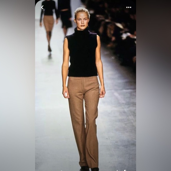 Aritzia babaton command pant size 0 in gold camel NWT - Picture 3 of 8